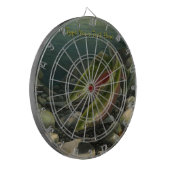 Custom Dartboard Gone Vist Zalm Dartboard Dartbord (Voorkant Links)