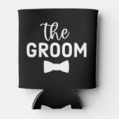 Custom De bruidegom bruiloft Blikjeskoeler (Voorkant)