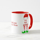 Custom De Elf Squad Familie Matching Group Xmas Mok (Voorkant rechts)