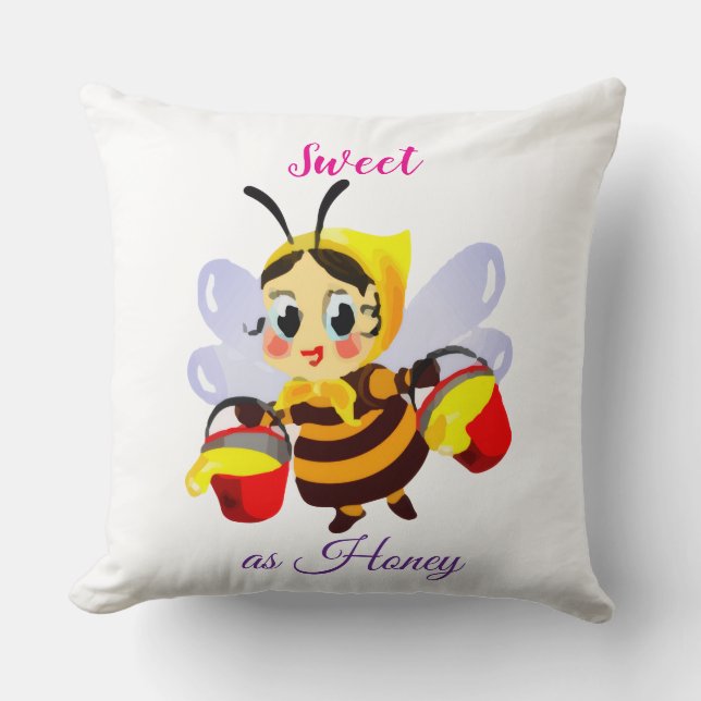 Custom Décor, Throw Pillow Kussen (Voorkant)