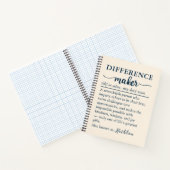 Custom Definition Journal Gift for Teacher & Nurse (Intérieur)