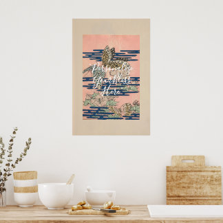 CUSTOM Delicate Hime Kawaii Butterfly Art Poster
