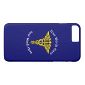 Custom Dentist Caduceus Case-Mate iPhone Case (Achterkant (Horizontaal))