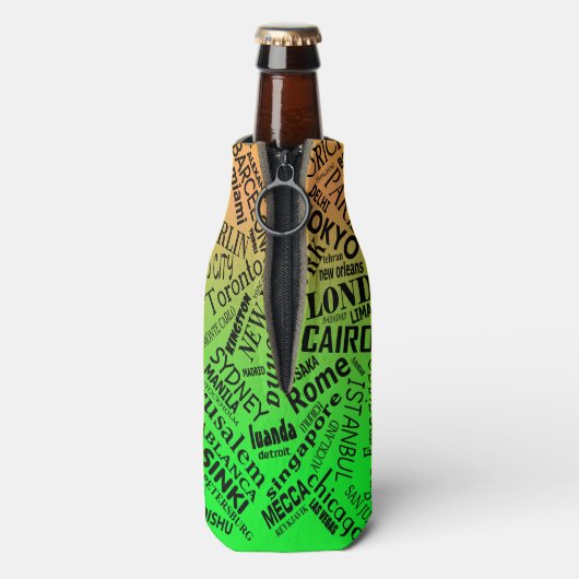 Custom Design Bottle Cooler (Fles Achterkant)