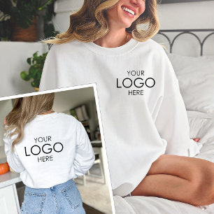 Custom Design Business Pas uw bedrijf Logo aan Trui