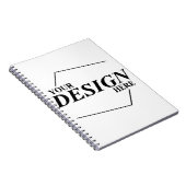 Custom Design Creëer Uw eigen Sjabloon Notitieboek (Rechterzijde)
