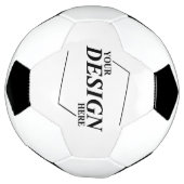 Custom Design Creëer Uw eigen Sjabloon Voetbal (Gedraaid)
