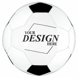 Custom Design Creëer Uw eigen Sjabloon Voetbal