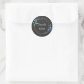 Custom Design-Jouw naam in Urdu Language Ronde Sticker (Tas)