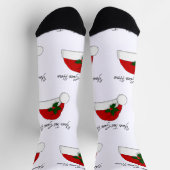 Custom Design Sokken Santa hat (Top)
