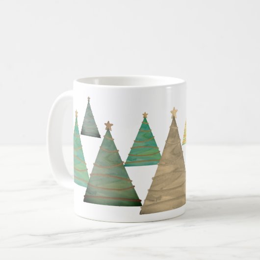 Custom Designed Mug "Christmas Tree" (Devant gauche)