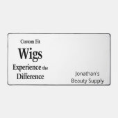 Custom Desk Mat for Salon Owner Barber Supply (Recto)