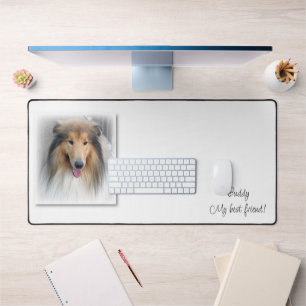 Custom Desk Mat Mans Beste Vriend Hond