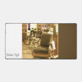 Custom Desk Mat voor Salon Eigenaren Barber (Voorkant)