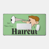 Custom Desk Mat voor Salon Eigenaren Barber (Keyboard & Muis)