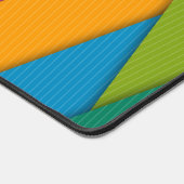 Custom Desk Mat voor Salon Eigenaren Kleurrijk (Hoek)