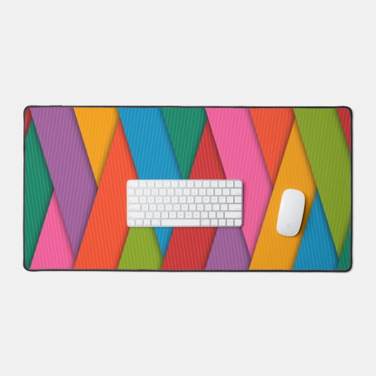 Custom Desk Mat voor Salon Eigenaren Kleurrijk (Keyboard & Muis)