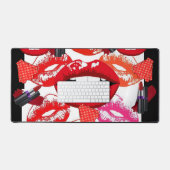 Custom Desk Mat voor Salon Eigenaren Make-up Artie (Keyboard & Muis)