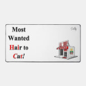 Custom Desk Mat voor Salon Eigenaren Stylist (Voorkant)