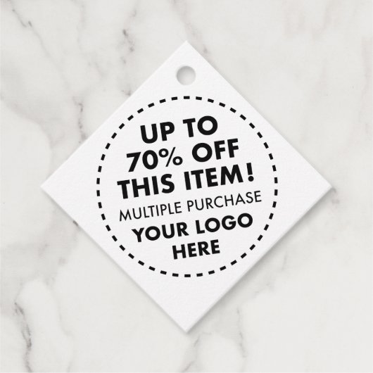 Custom Diamond Wedding 70% OFF Bulk Kopen Korting Bedankjes Labels (Voorkant)