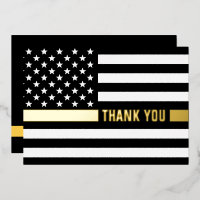 Custom Dispatchers Thin Gold Line Waardering