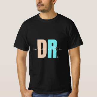 Custom Doctor naam mannen tshirt
