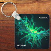 Custom Doctor Nurse Biological Cell Science Art Sleutelhanger (Voorkant)