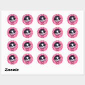 Custom Dog Foto en Kisses Stickers (Vel)