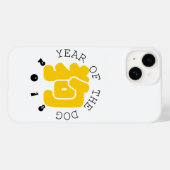 Custom Dog Ideogram Chinese Year Zodiac iPC Case-Mate iPhone Case (Achterkant (horizontaal))
