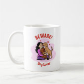 Custom Dog Lover Mug – Personalized Gift (Gauche)