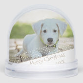 Custom Dog Pet Photo Christmas Holiday Keepsake (Avant)