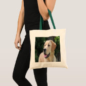 Custom Dog Photo Canvas tas (Voorkant (product))