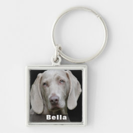 Custom Dog Photo Memorial Sleutelhanger