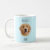Custom Dog Photo Mug | Personalized Pet Dad Gift (Gauche)