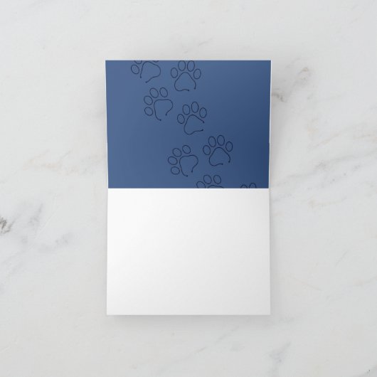 Custom-Dog Puppy Verjaardagsfeestje Paw-ty Uitnodi (Binnen)