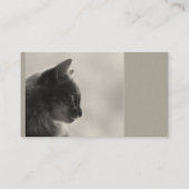 Custom Dog Walker, Pet Sitting Business Service Visitekaartje (Achterkant)