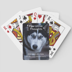 Custom Dog Week Klassieke Speelkaarten – Schattige