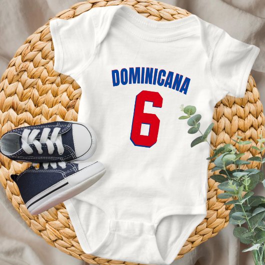 Custom Dominicana World Baseball Classic Dominican Romper