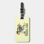 Custom Donkey Bagagelabel (Voorkant verticaal)