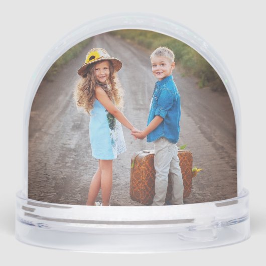 Custom Double Sided Family Two Photo (Arrière)