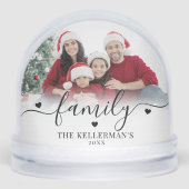 Custom Double Sided Family Two Photo Christmas (Avant)