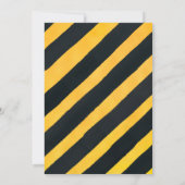 Custom Eenvoudige Bouw Crew Verjaardag vieren Kaart (Achterkant)