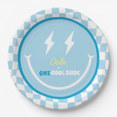 Custom Eerste Verjaardag Een Cool Dude Bord (Voorkant)