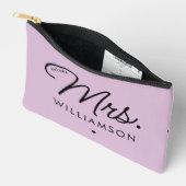 Custom Elegant Future Mrs Modern Verloving Etui (Open)