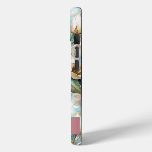 Custom Elegant Magnolias Case-Mate iPhone Case (Achterkant / Links)