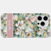 Custom Elegant Magnolias Case-Mate iPhone Case (Achterkant (horizontaal))