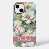 Custom Elegant Magnolias Case-Mate iPhone Case (Achterkant)