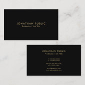 Custom Elegant Modern Template Create Your Own Visitekaartje (Voorkant / Achterkant)