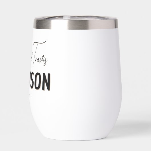 Custom Elegant Nieuw Weds Bruiloft Jubileum Gift (Achterkant)