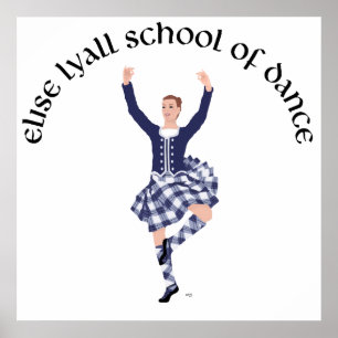 CUSTOM Elise Lyall School of Dance Poster
